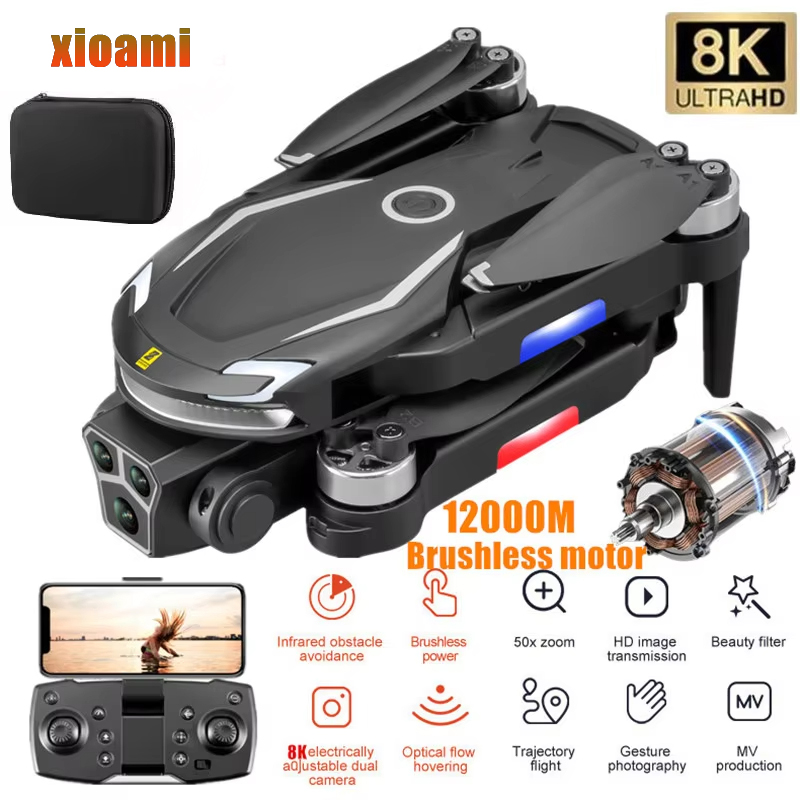 Drone Multispectral - Nuovo V88 8K GPS Professionale Evitamento