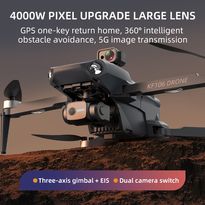 2022 NUOVO KF106 Max Drone 8K  - Drone Multispectral recensione e prezzo